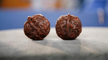 Video thumbnail: Antiques Roadshow Appraisal: Chinese Carved Walnut Shells, ca. 1910