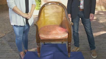 Video thumbnail: Antiques Roadshow Appraisal: Regency Carved Chair, ca. 1815