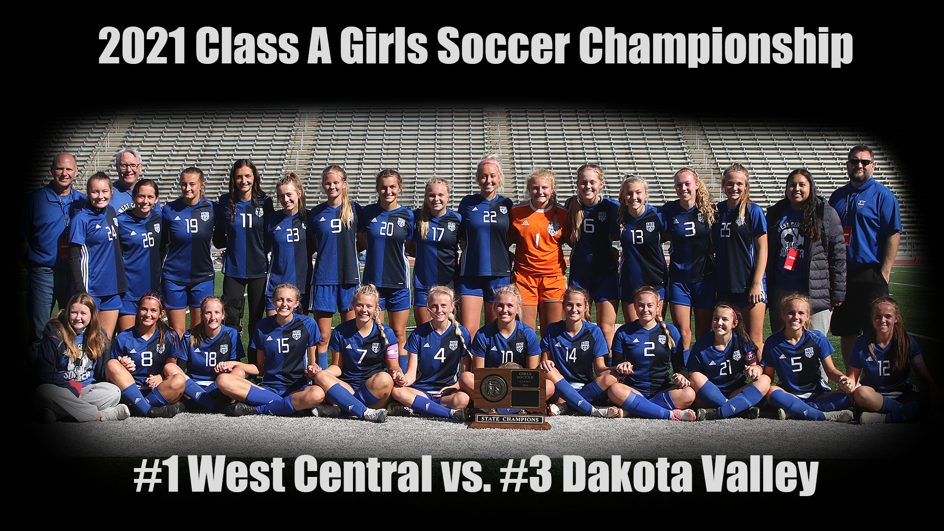 2021 Class A Girls Soccer | West Central vs. Dakota Valley