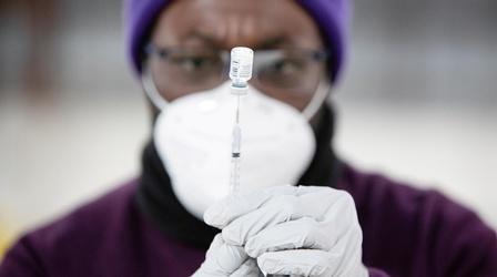 Video thumbnail: PBS NewsHour News Wrap: FDA close to approving a third COVID vaccine