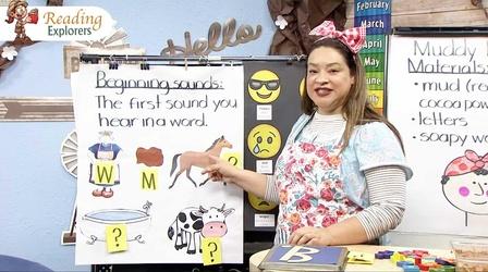 Video thumbnail: Reading Explorers PK-368: W is for Wishy-Washy: Exploring Beginning Sounds