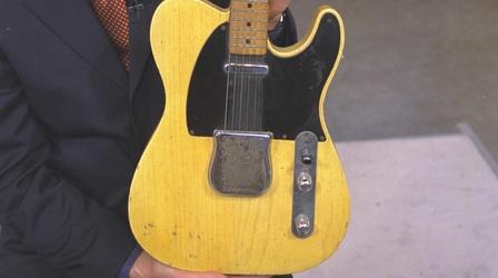 Video thumbnail: Antiques Roadshow Appraisal: 1953 Fender Telecaster Guitar