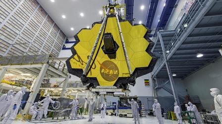 Video thumbnail: PBS NewsHour NASA telescope poised to launch new golden age of astronomy