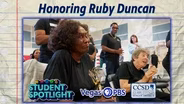Honoring school namesake and beloved activist Ruby Duncan