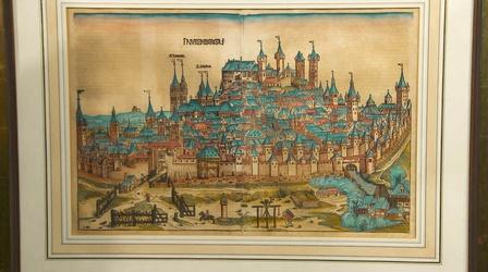 Video thumbnail: Antiques Roadshow Appraisal: 1493 Hartmann Schedel Nuremberga Woodblock Print