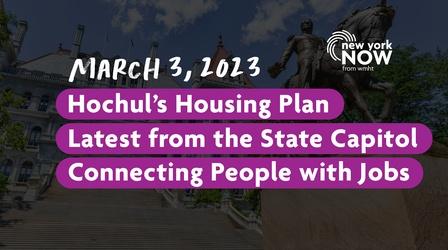 Video thumbnail: New York NOW Gov. Hochul's Housing Plan, Jobs Training, and More Updates