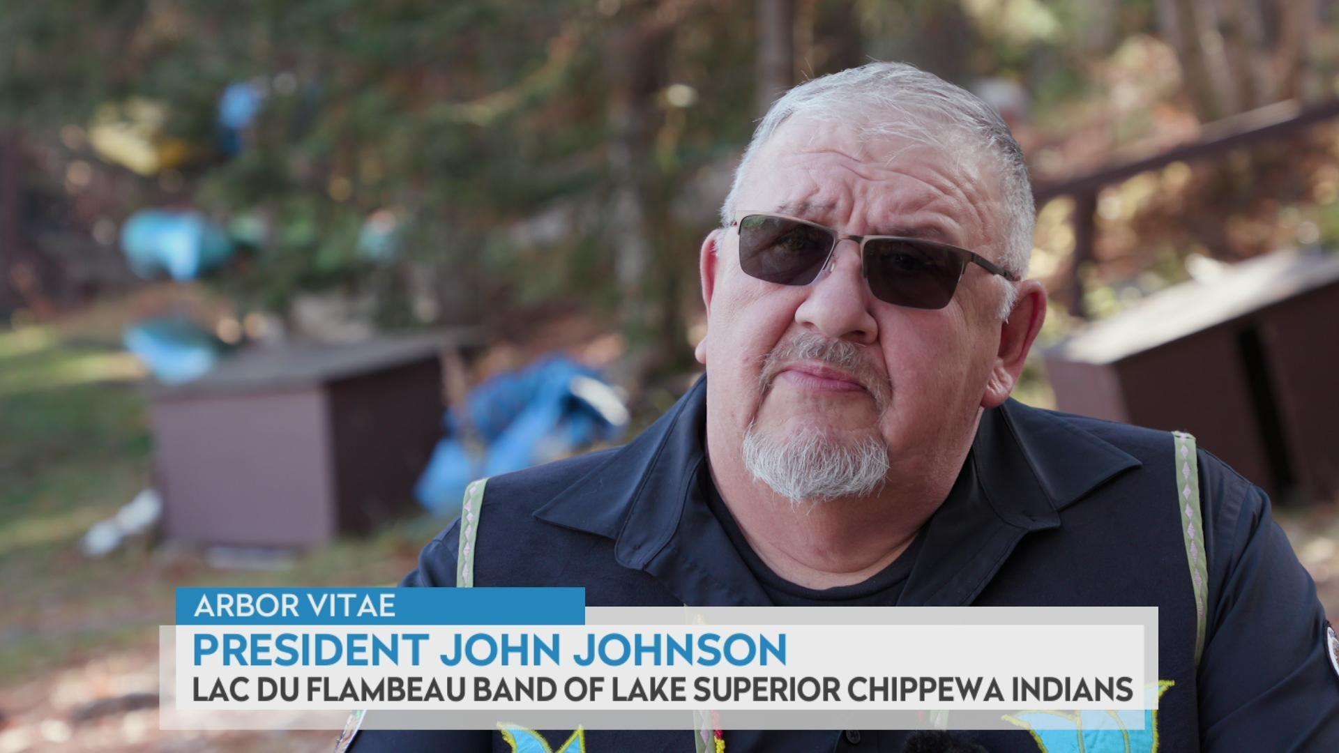 President John Johnson on shared Ojibwe and Catholic beliefs