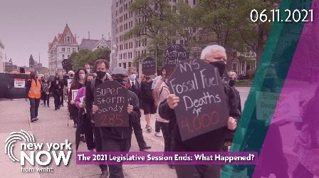 Video thumbnail: New York NOW 2021 Legislative Session Ends, 10 Years of Marriage Equality