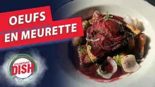 Chez Billy Sud's Oeuf en Meurette Features a Red Wine Sauce