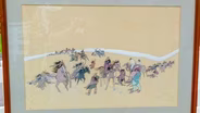 Appraisal: 1963 Jerome Tiger "Trail of Tears" Paintings