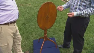 Appraisal: Federal Inlaid Tilt-top Candlestand, ca. 1800