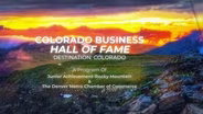 Colorado Business Hall of Fame: Destination Colorado
