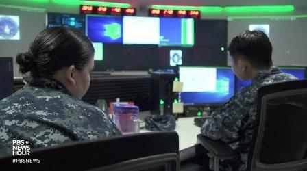 Video thumbnail: PBS NewsHour Behind the scenes of the U.S. military’s cyber defense