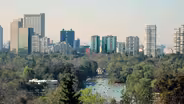 Chapultepec Park and a Castle in Mexico City