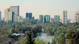 Chapultepec Park and a Castle in Mexico City