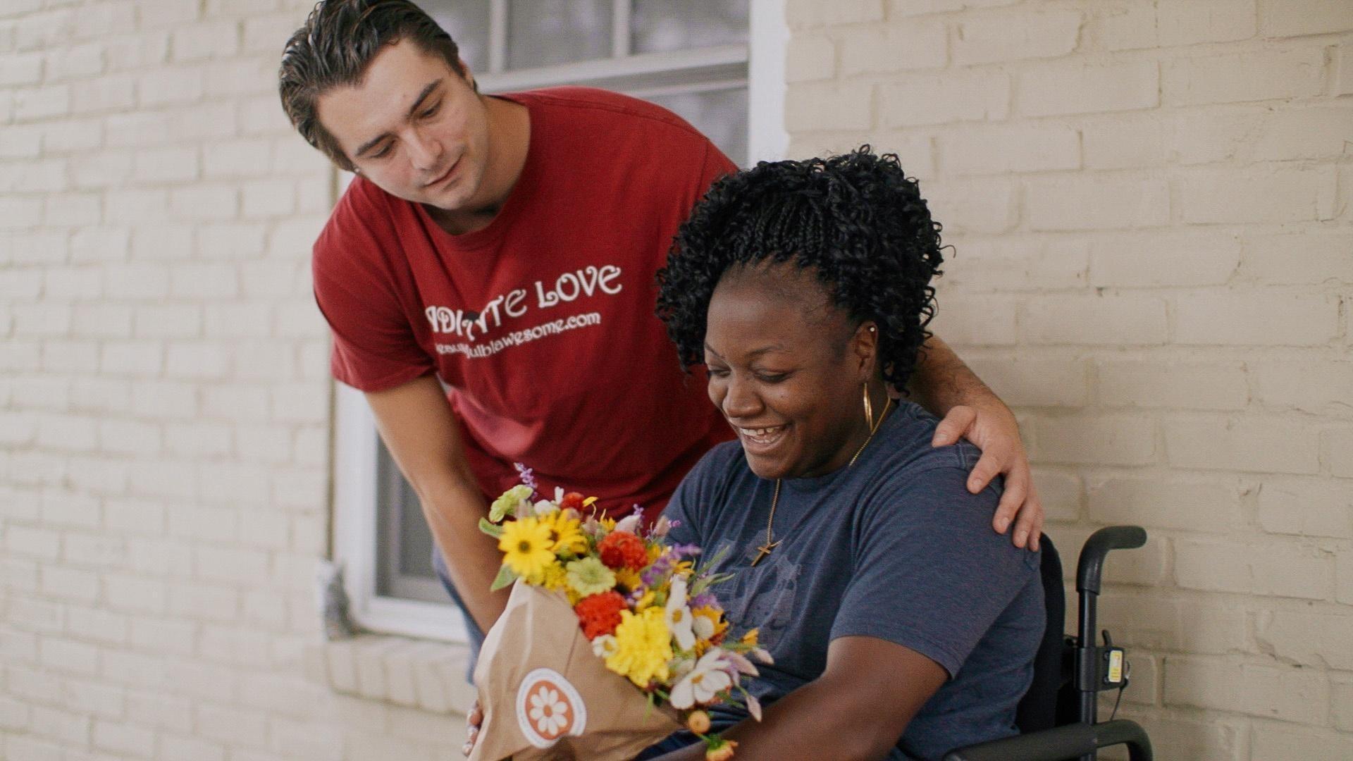 Meet Raimee Sorensen, a young man with autism who co-founded Blawesome Flower Farm with his mother.