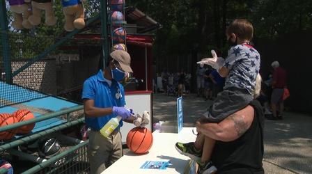 Video thumbnail: NJTV News Six Flags Great Adventure opens to a season unlike any other