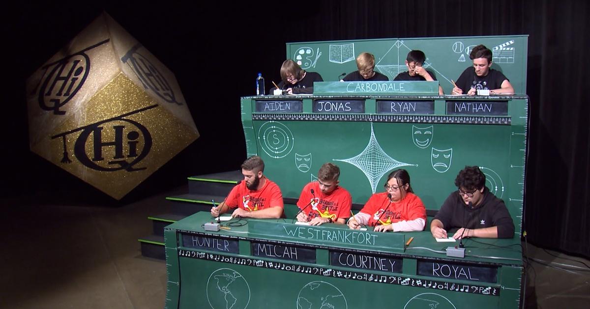 Scholastic hi-q | scholastic hi q: carbondale vs west frankfort 3312 | season 3300 | episode 10