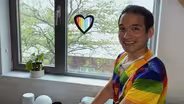 Rainbow Window Decoration Craft