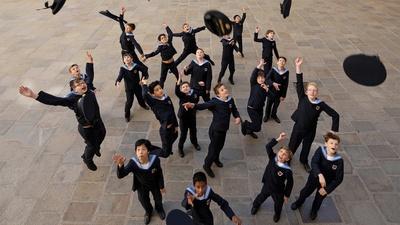 The Vienna Boys Choir perform 