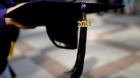 Video thumbnail: PBS NewsHour What commencement speakers are telling 2019 graduates