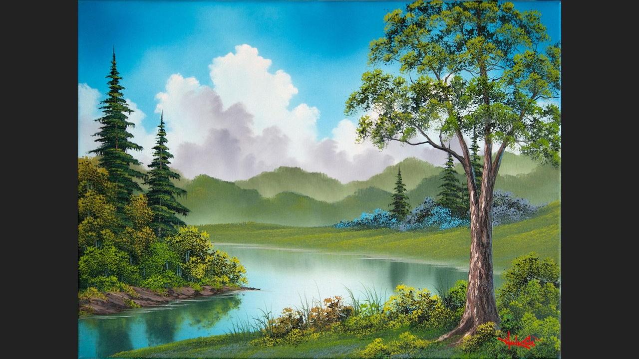 The Joy of Painting with Nicholas Hankins: Bob Ross' Unfinished Season | Independence Day