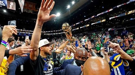Video thumbnail: PBS NewsHour How the Golden State Warriors, Steph Curry made a dynasty