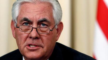 Video thumbnail: PBS NewsHour Tillerson: U.S.-Russia relations, trust ‘at a low point’
