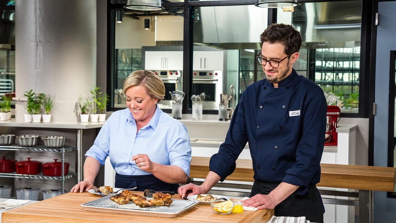 America's Test Kitchen From Cook's Illustrated Italian Chicken airing Wed, Jun 24 2:30 pm
