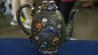 Appraisal: Hiratsuka Filigree & Cloisonné Teapot, ca. 1895
