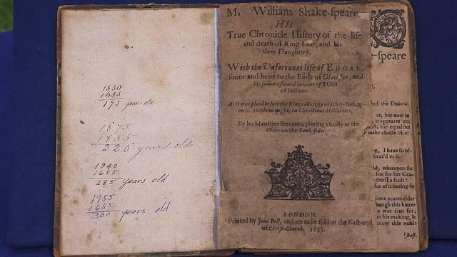 Antiques Roadshow | Appraisal: 1655 Shakespeare 