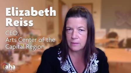 Video thumbnail: AHA! A House for Arts Elizabeth Reiss on the Future of Public Art