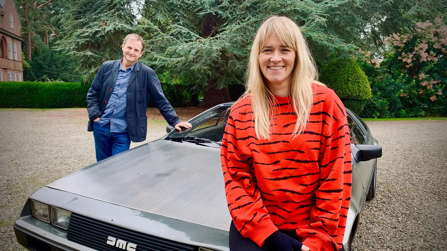 Mark Radcliffe and Edith Bowman