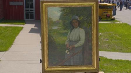Video thumbnail: Antiques Roadshow Appraisal: Edward Potthast Oil Portrait, ca. 1915