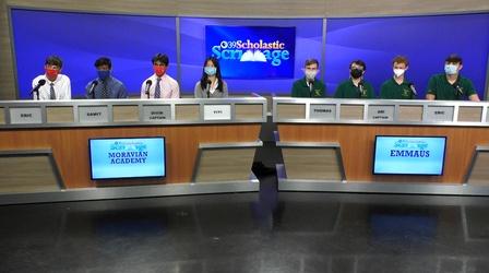 Video thumbnail: WLVT Scholastic Scrimmage Scholastic Scrimmage: Moravian Academy vs Emmaus HS