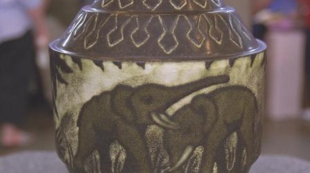 Video thumbnail: Antiques Roadshow Appraisal: Charles Catteau Boch Frères Vase, ca. 1930