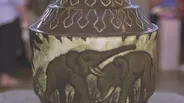 Appraisal: Charles Catteau Boch Frères Vase, ca. 1930