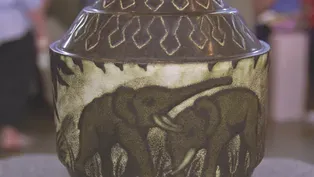 Appraisal: Charles Catteau Boch Frères Vase, ca. 1930