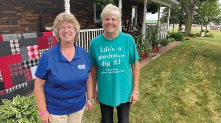Video thumbnail: Prairie Yard & Garden Tracy Garden and Quilt Tour