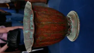Appraisal: Dirk van Erp Copper Vase, ca. 1930