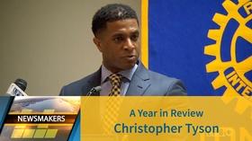 Video thumbnail: Newsmakers A Year In Review Christopher J. Tyson