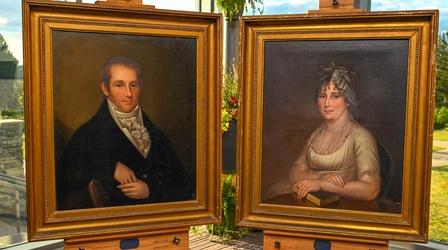 Video thumbnail: Antiques Roadshow Appraisal: 1820 School of Charles Willson Peale Portraits