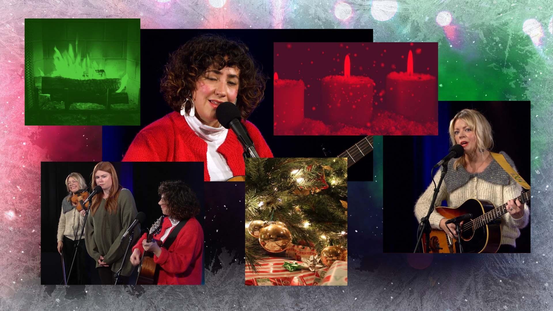 Enjoy the original holiday music of Karli Ingersoll, Jenny Anne Mannan & Caroline Fowler