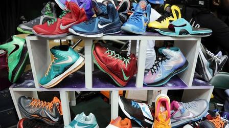 Video thumbnail: PBS NewsHour Sneakerheads are obsessed with the quest for a rarer pair