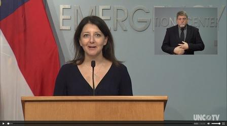 Video thumbnail: NC Emergency Management and Weather 11/12/20: Coronavirus Briefing: Dr. M. Cohen (Spanish)