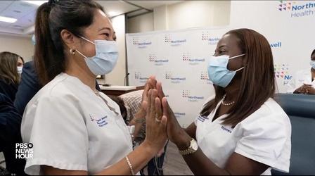 Video thumbnail: PBS NewsHour 'The Longest Year' podcast looks at life during the pandemic