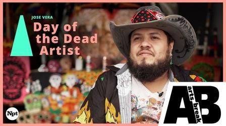 Video thumbnail: Arts Break Jose Vera Day of the Dead Artist