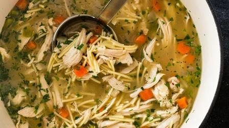 Video thumbnail: Cook's Country Chicken Soup and Cheesy Bread