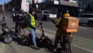 Hoboken councilman takes to the streets as e-delivery rider