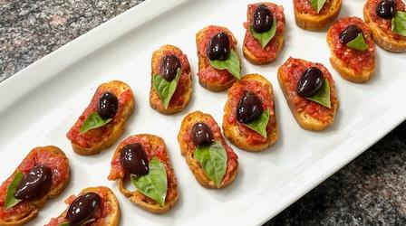 Video thumbnail: American Masters Jacques Pépin Makes Tomato Toasts